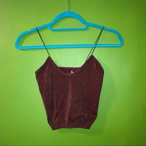 Free people glitter tank